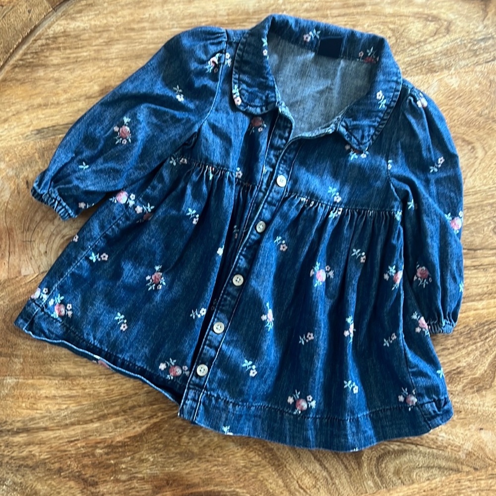 Jean dress worn once!